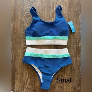 High waisted Two piece swimsuit